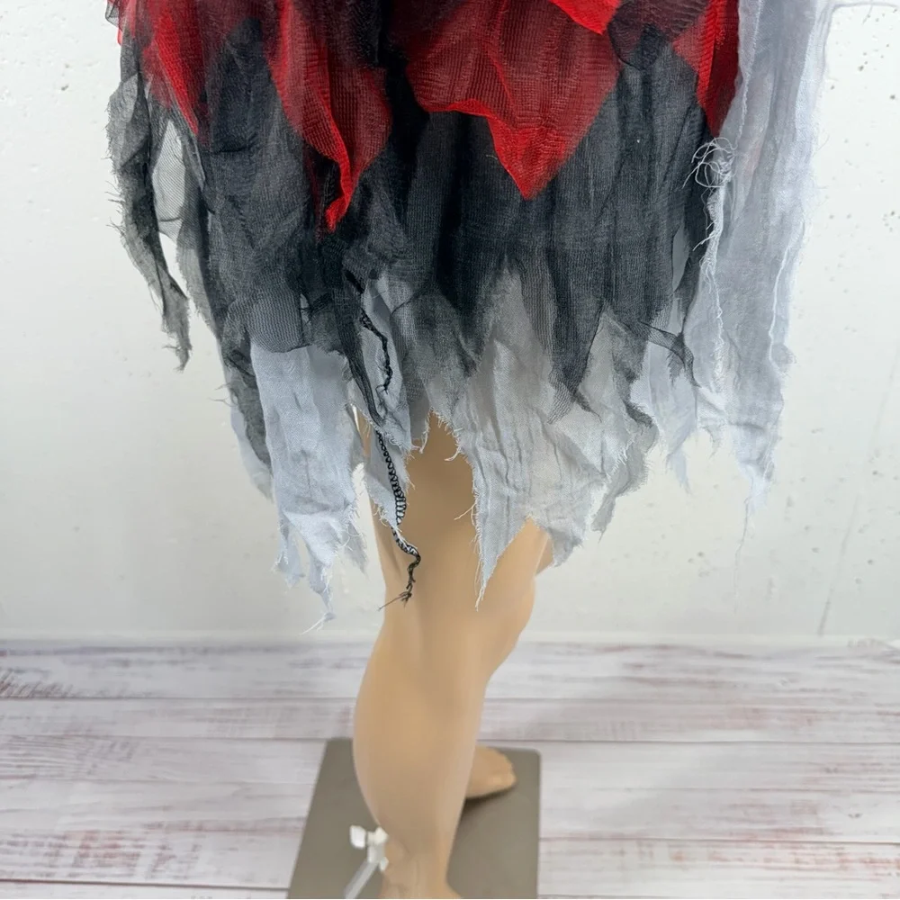 Spirit Kids Size XL 14-16 Killer Clown Cosplay Halloween Costume - Picture 6 of 15